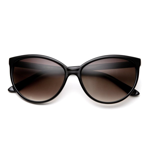 Gorgeous Womens Cat Eye Sunglasses Vintage Retro Black - Black ...