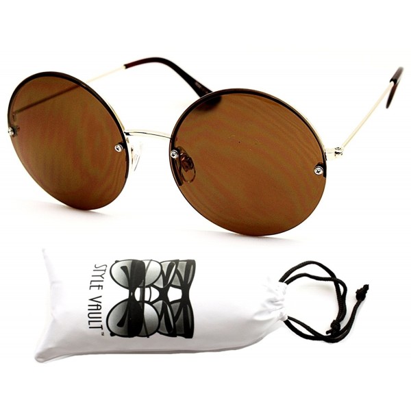 V3040 vp Style Vault Sunglasses Gold brown